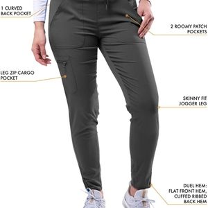 Adar jogger scrub bottoms